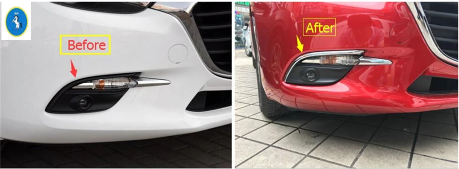 Yimaautotrims авто аксессуары передние противотуманные фары противотуманная фара