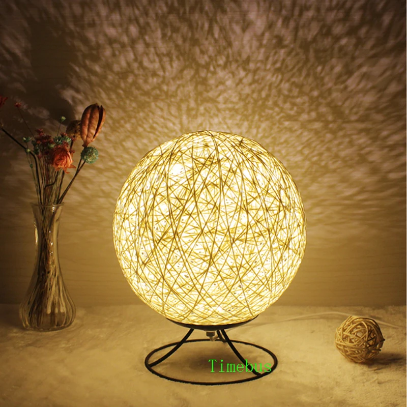 Warm Romantic Small Desk Light Creative Mood Table Lamp Simple Dormitory Modern led Bedside Bedroom Wedding | Освещение