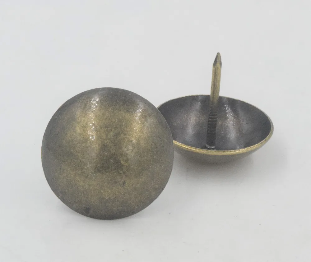 Круглые декоративные железные гвозди шпильки для мебели дивана стула скользящие