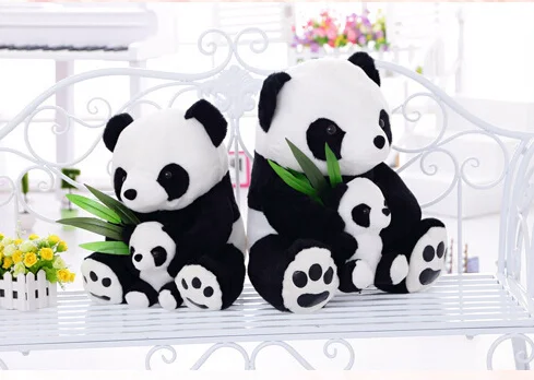 Милые плюшевые игрушки с пандой для мамы и ребенка мягкие подушки детские Размер