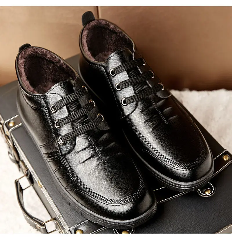 ACEBUY2 Аутентичные мужские ботинки зимние Бархатные толстые теплые хлопковые