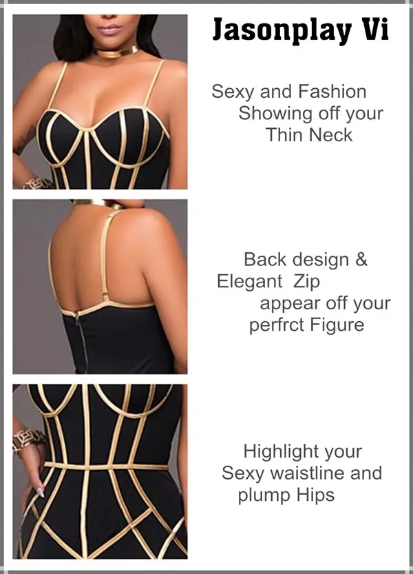 Jasonplay Vi и 2017 Новый Тонкий Без Бретелек Холтер Sexy Dress Элегантный Высокое Качество