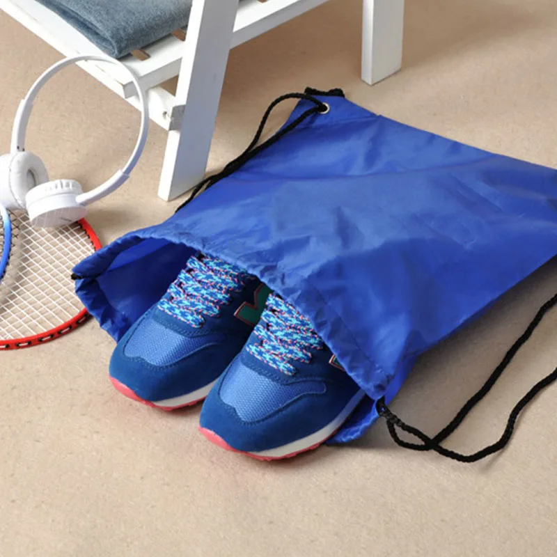 Сумка для хранения в тренажерном зале нейлоновый рюкзак на шнурке верховой езды