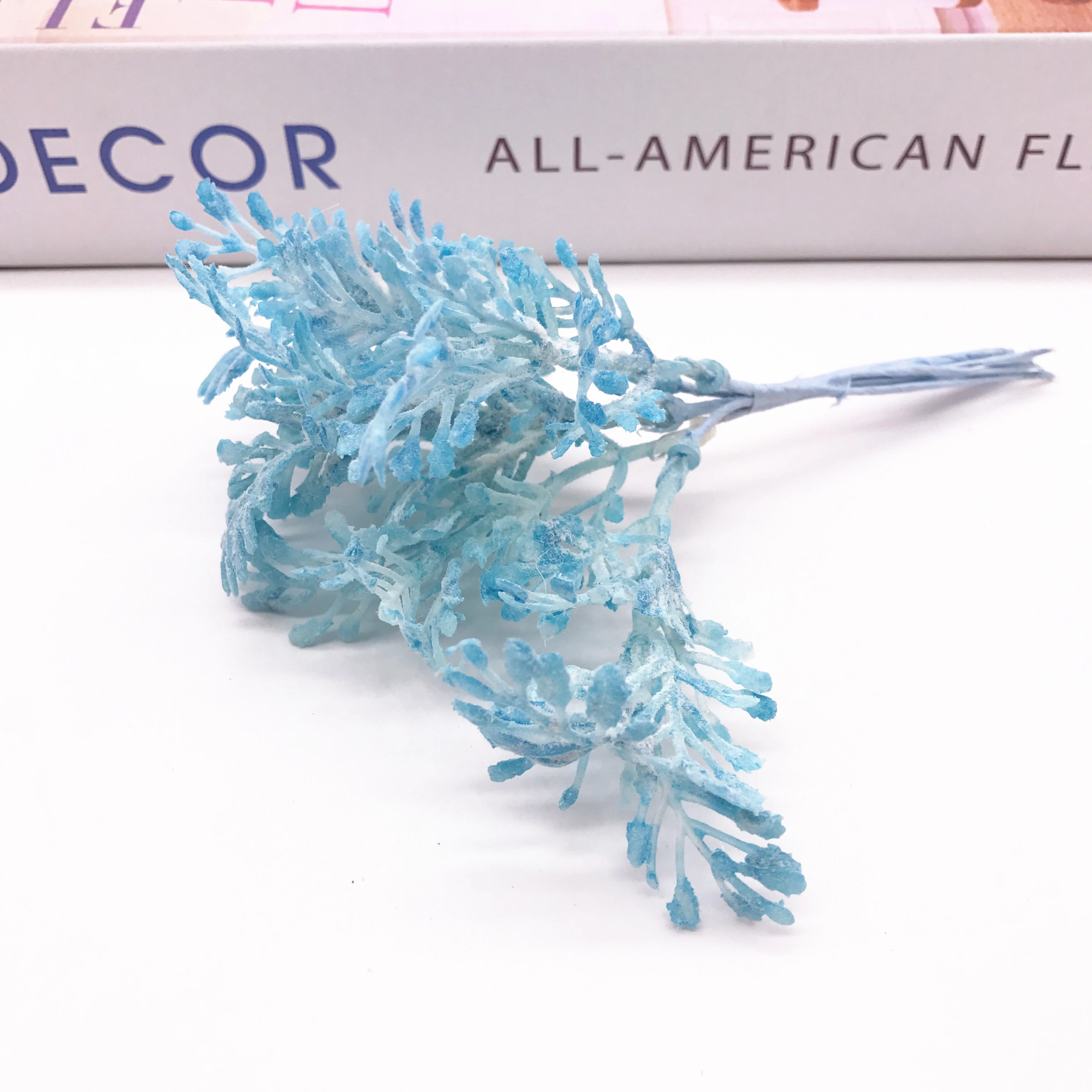 Новинка 6 шт. Искусственная Имитация травы папоротники искусственные цветы для