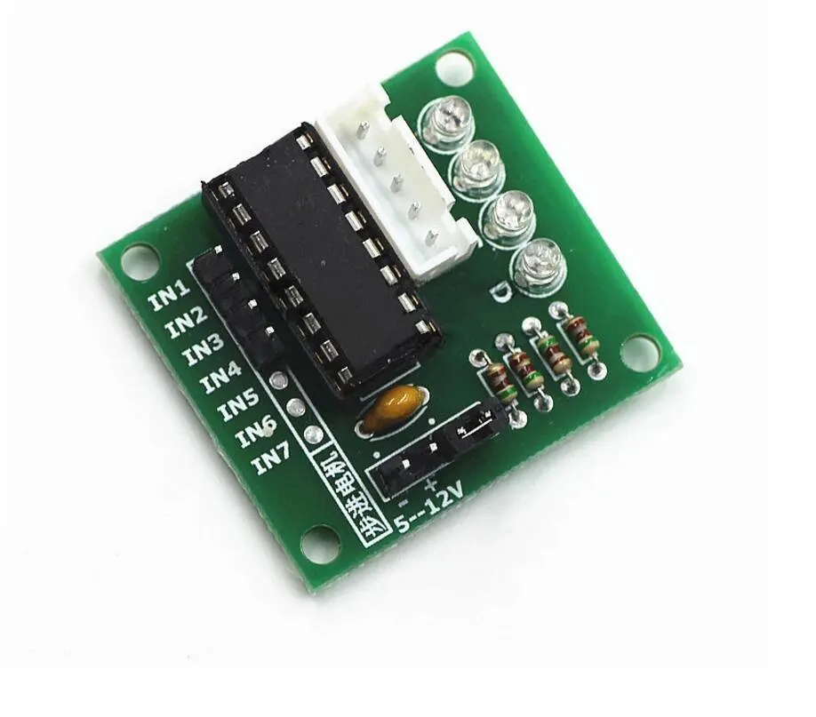 Плата модуля тестирования драйвера 28BYJ-48 для Arduino 5 В 4-фазный шаговый двигатель с