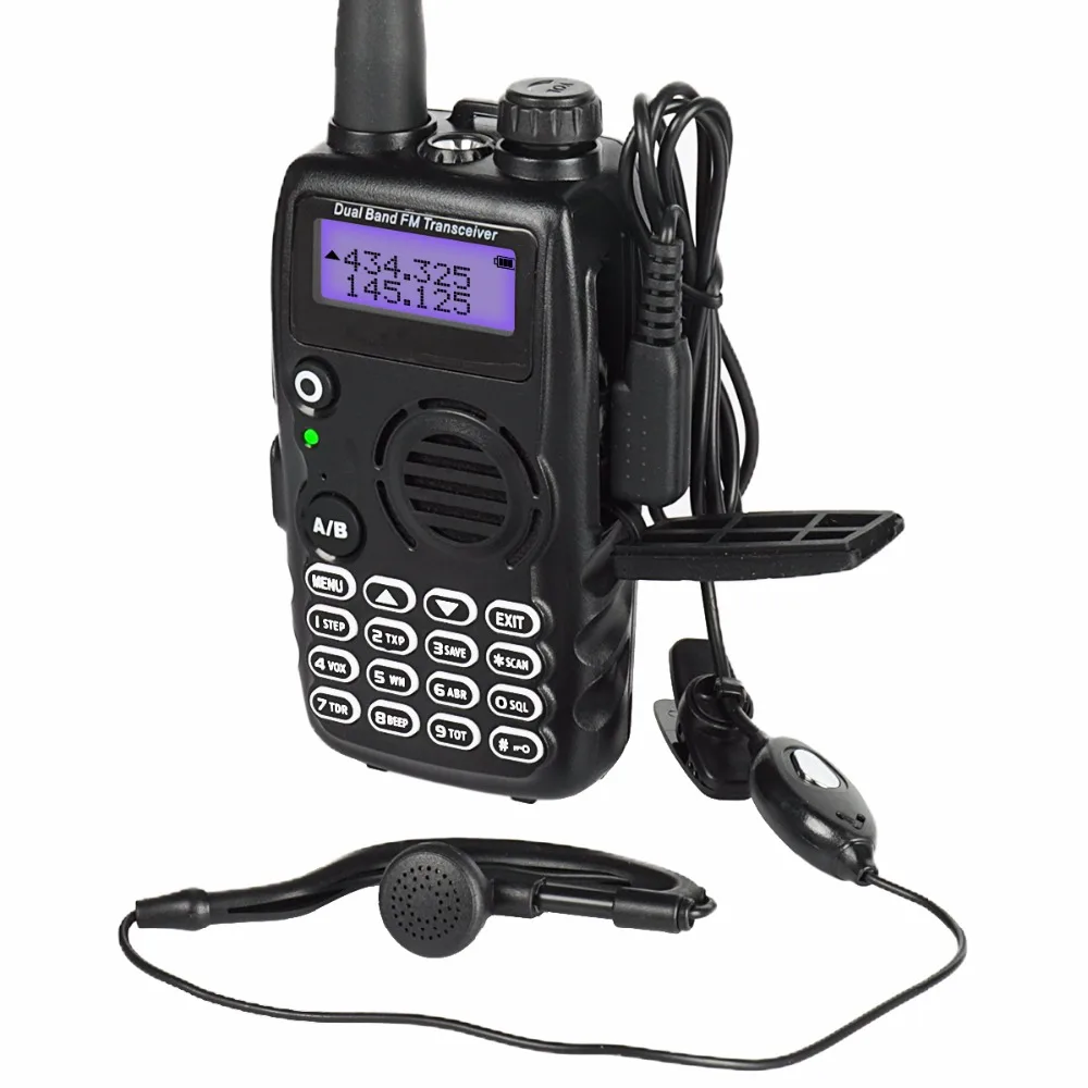 Новая радиодность GA-5S рация VHF/UHF 136-174/400-520 МГц реальная 7 Вт 1800 мАч батарея трехцветный дисплей 50 CTCSS/105 CDCSS