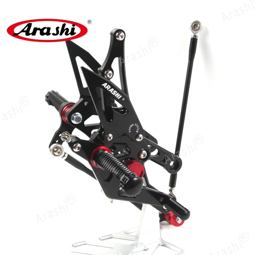 Араши подножка мотоциклиста для HONDA CBR600RR 2003-2006 CNC Регулируемые подножки CBR 600 RR 2003 2004 2005 2006 задние наборы Rearset