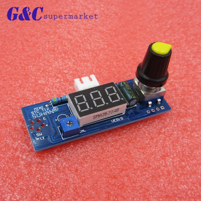 STC T12 DIY Цифровой паяльник станция температура плата контроллера комплект для HAKKO T12 T2 ручка