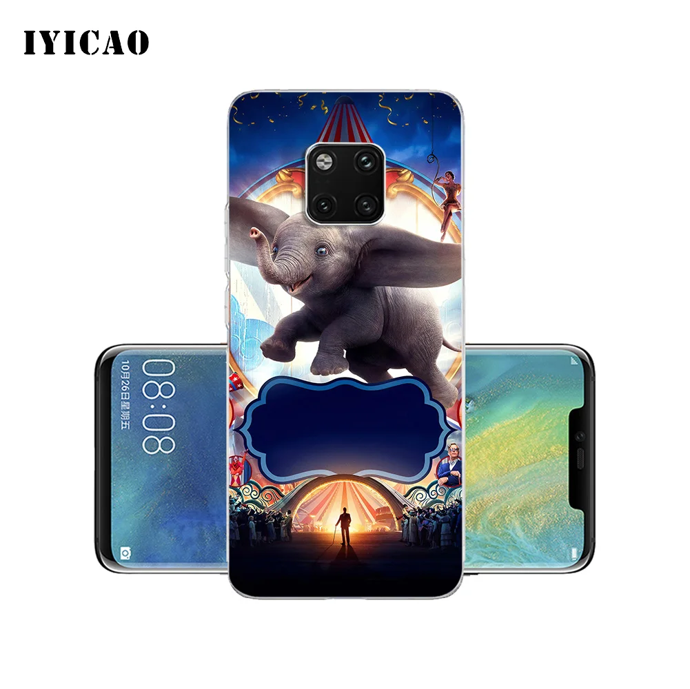 IYICAO Dumbo 2019 Мягкий силиконовый чехол для телефона Huawei Mate 10 20 Lite Pro Nova 2 2i 3 3i 4 TPU