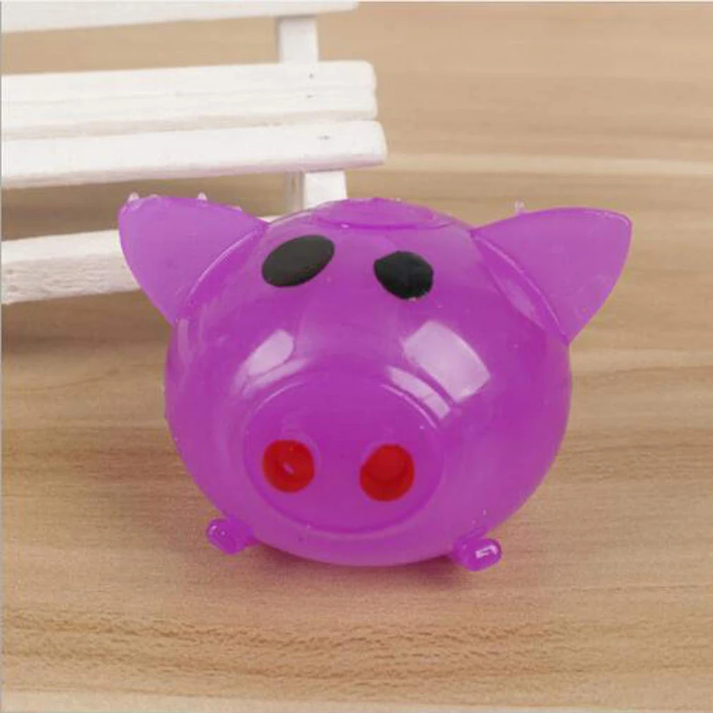 Multi Color Squishy Pig Antistress Water Ball Squeeze Vent Mochi Rising Abreact Soft Sticky Stress Relief Funny Gift JellyToy