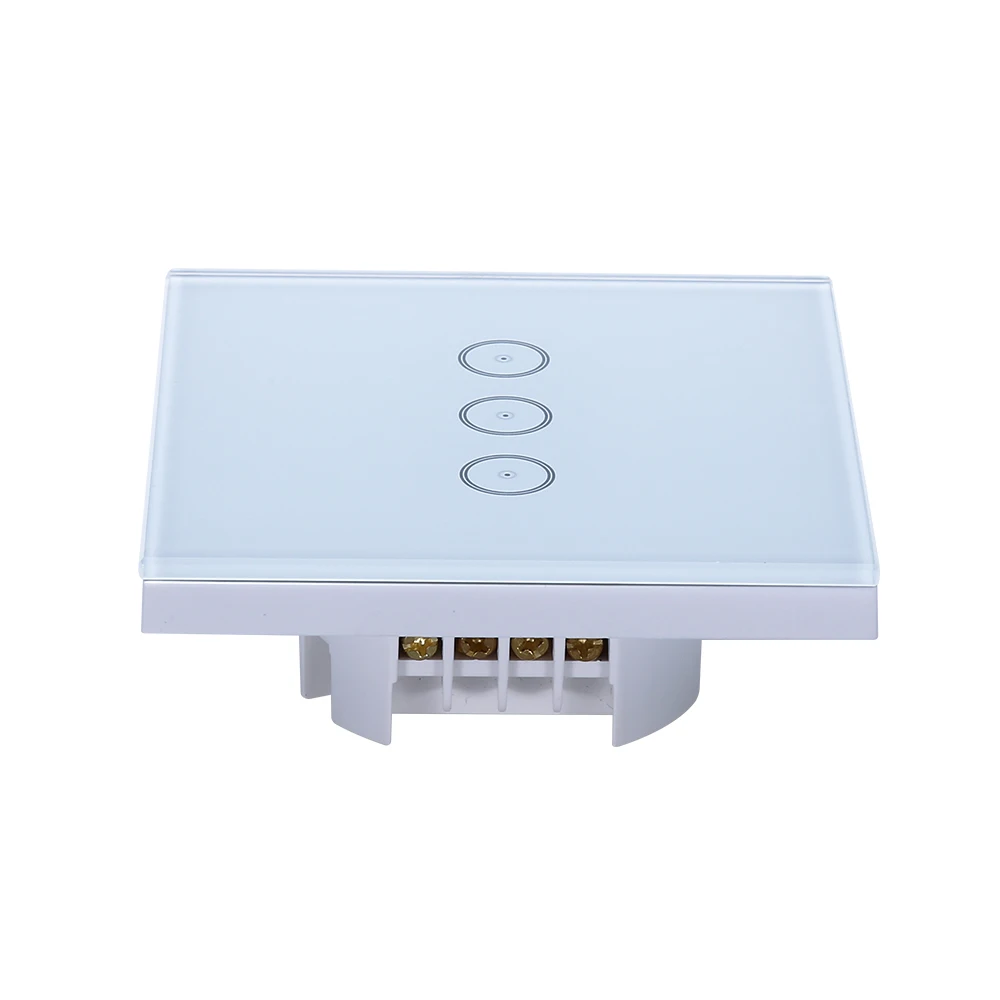 Смарт выключатель настенный сенсорный с поддержкой Wi Fi и управлением через