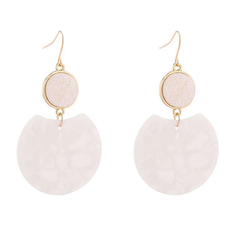 

TONGKWOK Bohemia Exaggeration Dangle Earrings For Women Silk Thread Tassel Metal Long Chandelier Earrings #137691