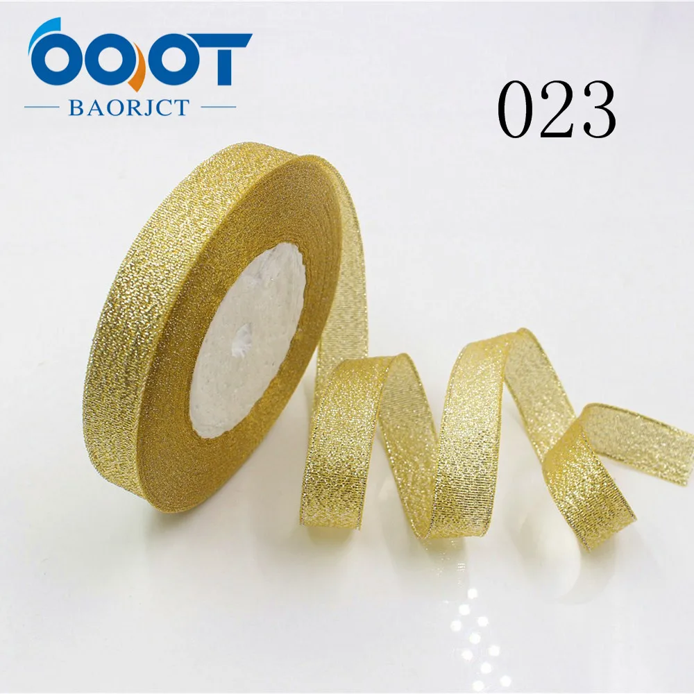 OOOT BAORJCT 1710185 33 цвета 15 мм Блестящая лента Рождественская тесьма для свадьбы