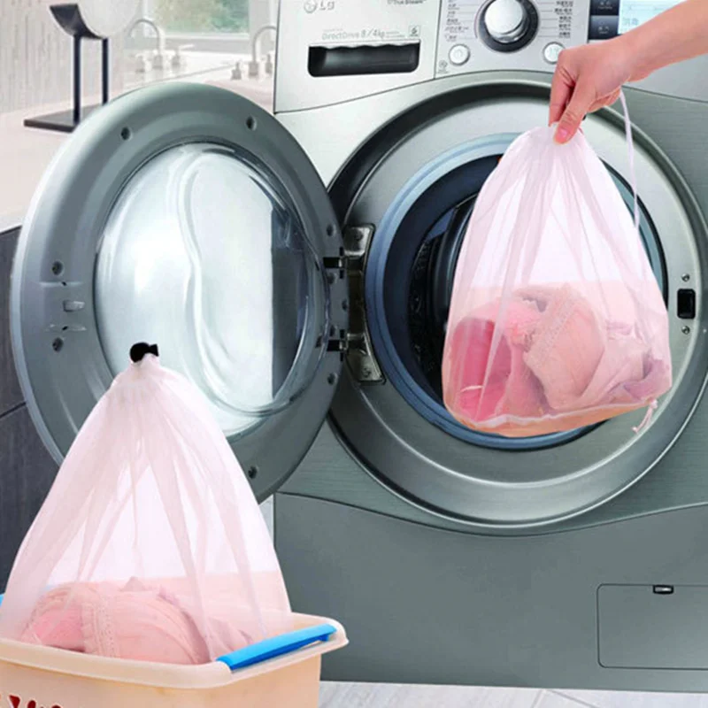 Мешки для стирки белья в стиральной машине складные сетчатые защитные мешки
