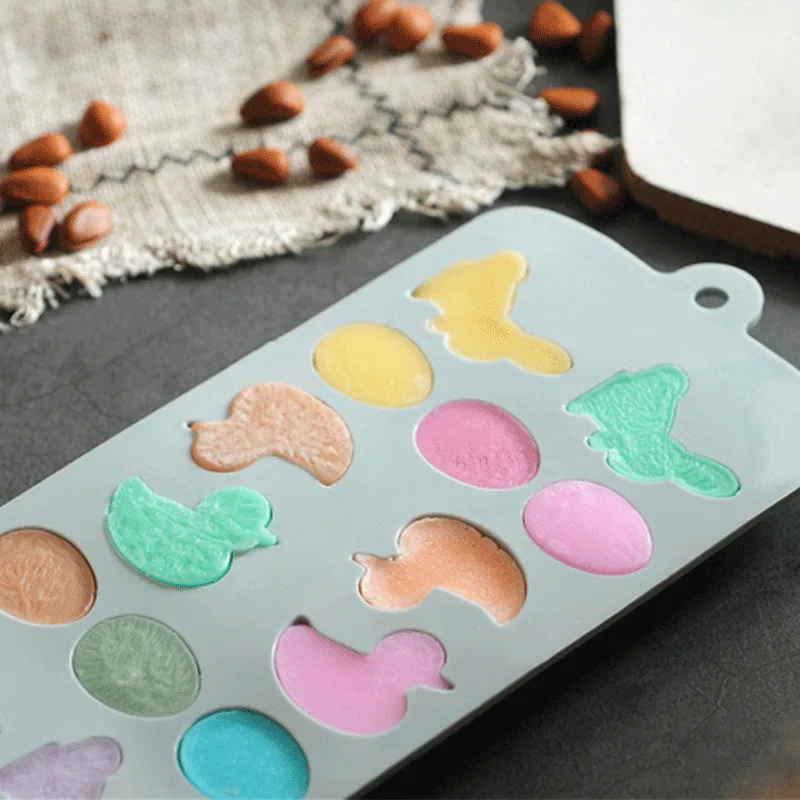 Silicone Mold Fondant Cake Decorating Tool Duck Rabbit Shape For Baking Sugarcraft Pastry Chocolate Accessories | Дом и сад