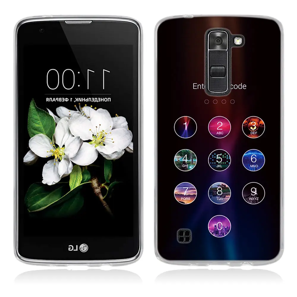 Новые Мягкие силиконовые чехлы из ТПУ для телефонов LG K7 K330/Tribute 5 LS675/X210 X210DS 3D