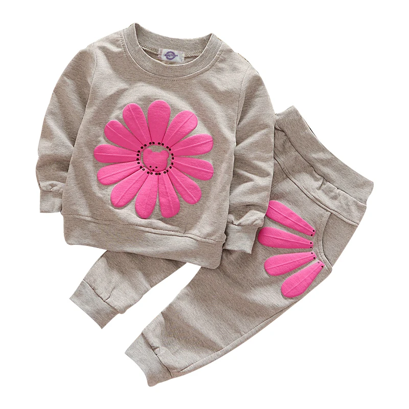 Комплекты для девочек Сезон весна зима Новинка 2020 года Детская одежда с принтом