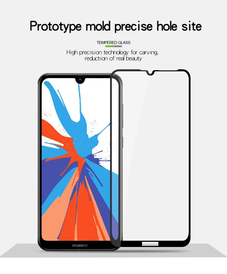 Защитная пленка из закаленного стекла для Huawei Y7 2019 | Мобильные телефоны и