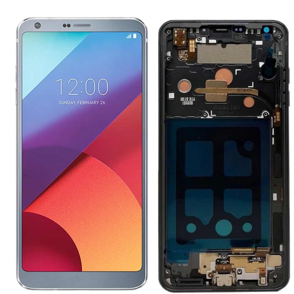 Оригинальный IPS ЖК дисплей 5 7 дюйма для LG G6 H870 H871 H872 LS993 VS998 с сенсорным экраном в