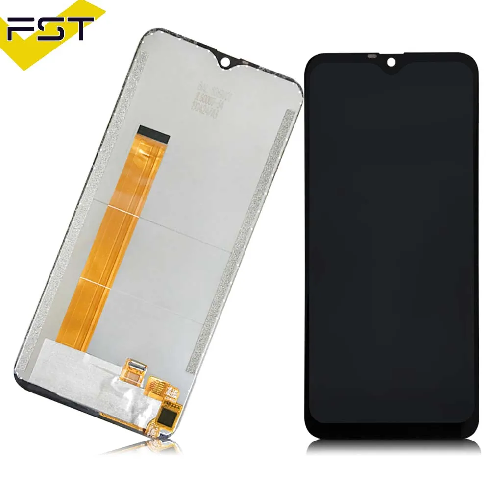 Черный 6,09 ''для Oukitel C15 Pro ЖК-дисплей+ сенсорный экран дигитайзер сборка запасные части+ Инструменты+ клей