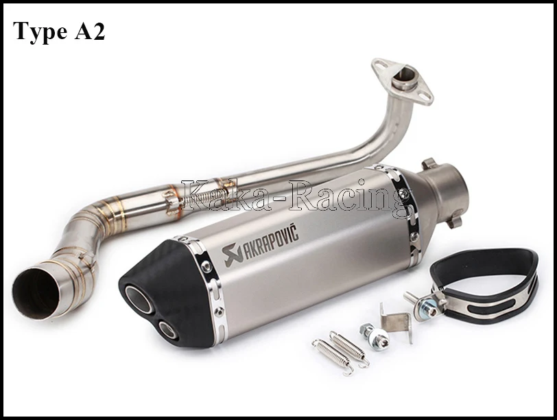 N-MAX 155 мотоцикл Akrapovic глушитель выхлопной трубы для Yamaha NMAX155 NMAX125 N MAX NMAX 155