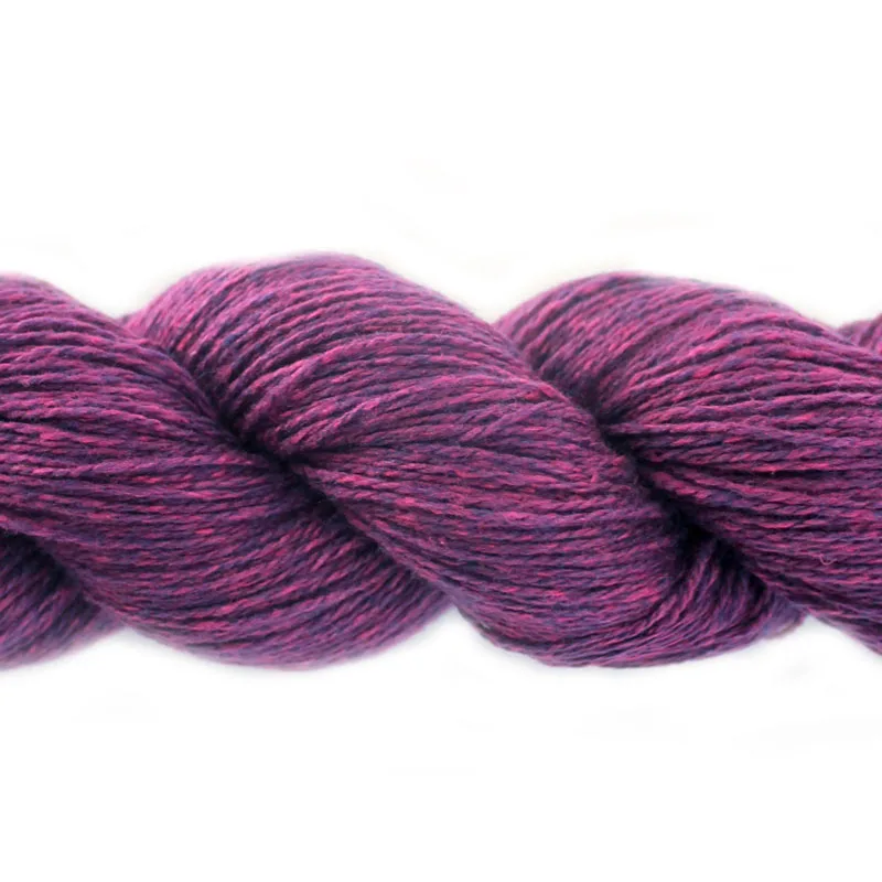 5*50 г/hank silk yak fingering weight Пряжа 50% шелк/50% тибетская пряжа для ручного вязания яка - Цвет: 07 Mulberry