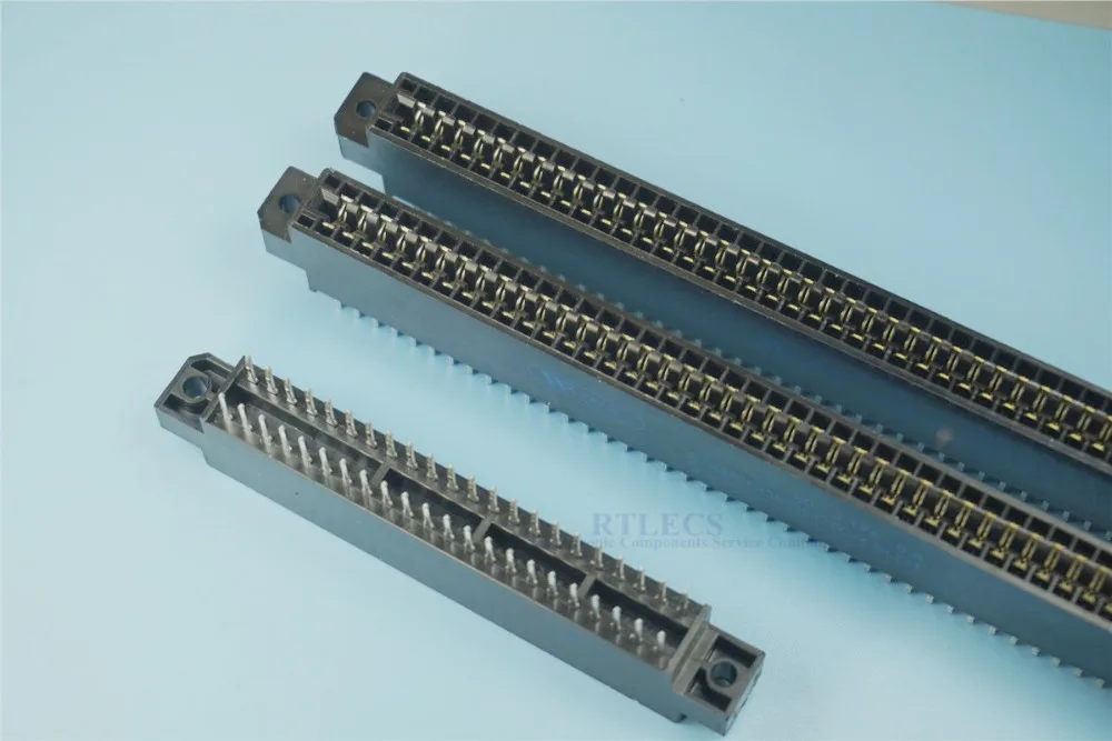 5 шт. край разъем слот 3,175 мм шаг 30 36 40 44 56 60 72 80 86 100 Pin PCB золото палец доска разъем через отверстия фланец