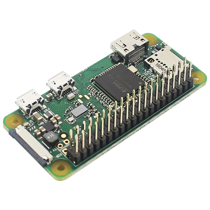 Raspberry Pi Zero WH предварительно припаянные 410PIN GPIO заголовки с 512 МБ ОЗУ 1 ГГц cpu мини ПК