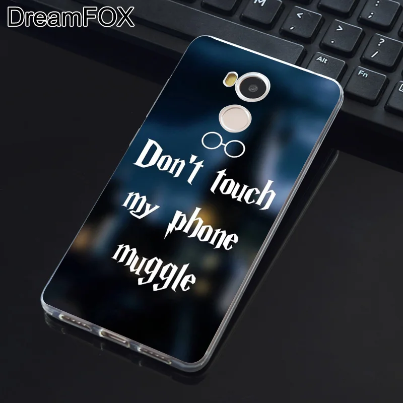 DREAMFOX K066 Donot Touch My Phone Soft TPU Silicone Case Cover For Xiaomi Redmi Note 3 4 5 Plus 3S 4A 4X 5A Pro Global |