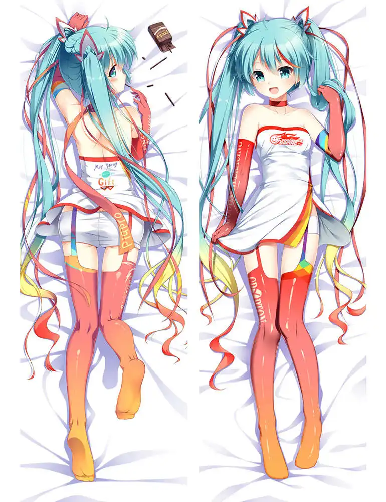 1 Обновление Криптон популярная музыка девушка Мику серия аниме персонажи VOCALOID IA& kagamine rin len наволочка для тела - Цвет: 1
