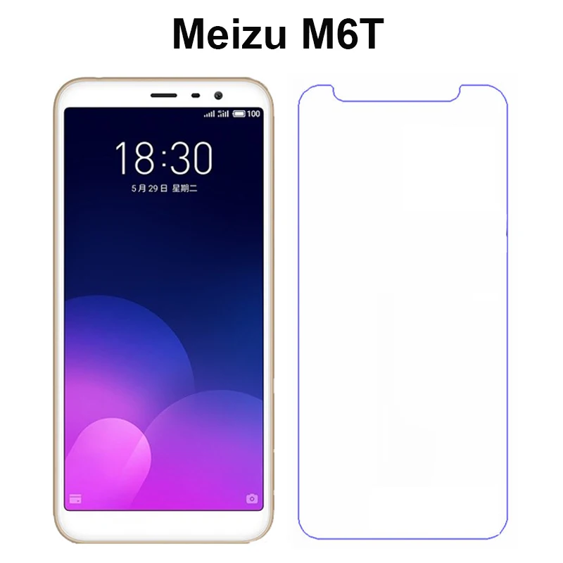 Закаленное стекло для Meizu M6T Meilan 6T защита экрана 9H 2.5D защитная пленка смартфона 2