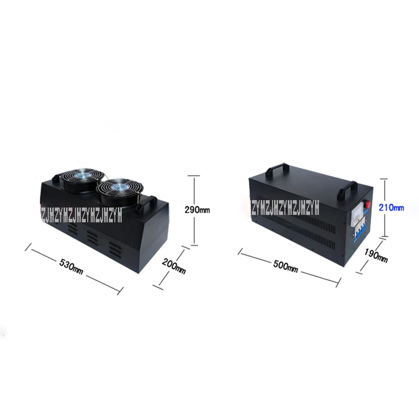 

STGGJ-2000 Portable UV Light Curing Machine 3KW Light Tube Length 500mm LED UV Curing Light Air-Cooled Exhaust 220V/380V