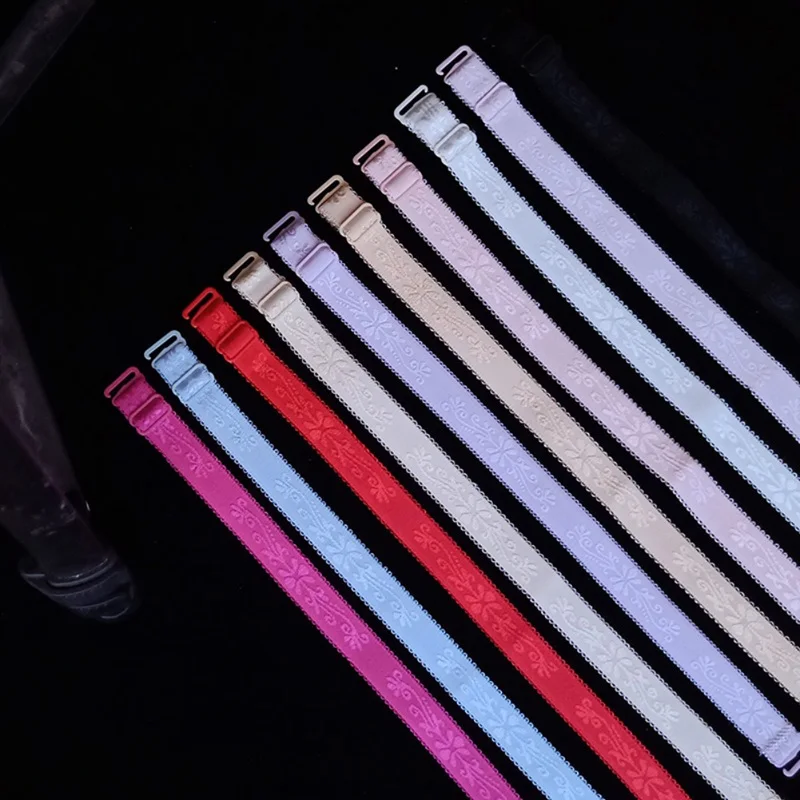 Женский кружевной бюстгальтер с пряжкой широкий эластичный цветочным принтом 1 5