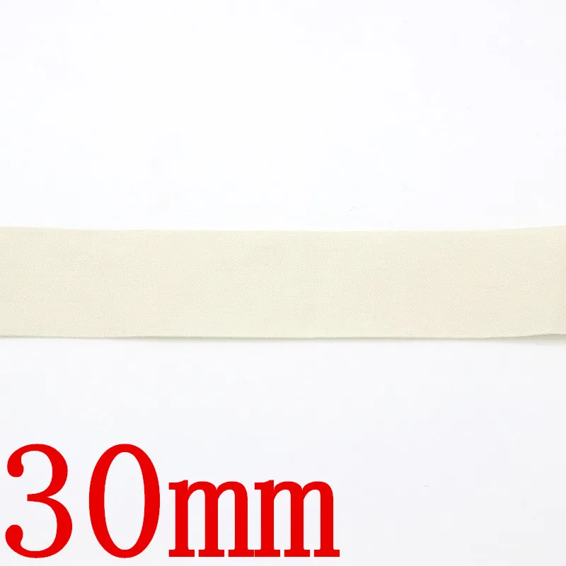 30mm 5yards Новые 10 мм 15 мм 20 мм 25 мм 30 мм 35 мм 40 мм пустые хлопковые ленты тесьма ленты DIY ремесло шитье и упаковка ткань тканевые ленты XM-46A - Цвет: 30mm 5yards