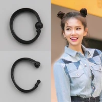 2pcs new magic hair quick maker hair band bud round diy updo donut hair styling tools headband for women hair accessories