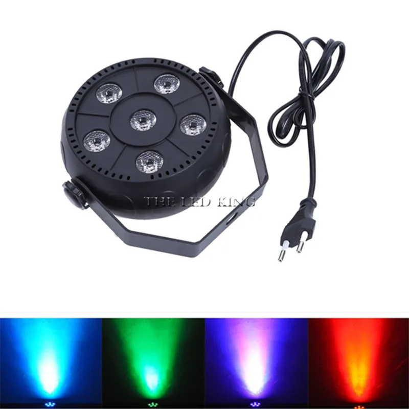 AC85 265V портативный 6 Led 3в1 Par сценический свет 18 Вт/36 Вт Дискотека для вечеринки