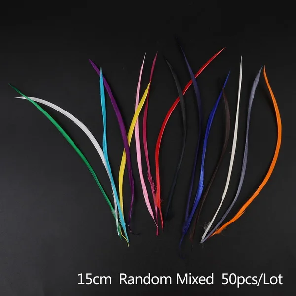 Mix Color 50 шт./лот один цвет тонкие мягкие перья индейки Марабу промытый Гусь пушистое платье/Ювелирные изделия/Рождество/шляпа Свадебные украшения - Цвет: Mix Color