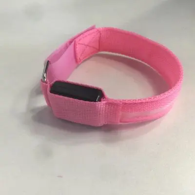pink 2 pair 2.5cm Светодиодный оборудование для верховой езды жгут ремень красочное освещение лошадь светоотражающие полоски на ногу Спорт на открытом воздухе Конный принадлежности шеврол аксессуары - Цвет: pink 2 pair 2.5cm