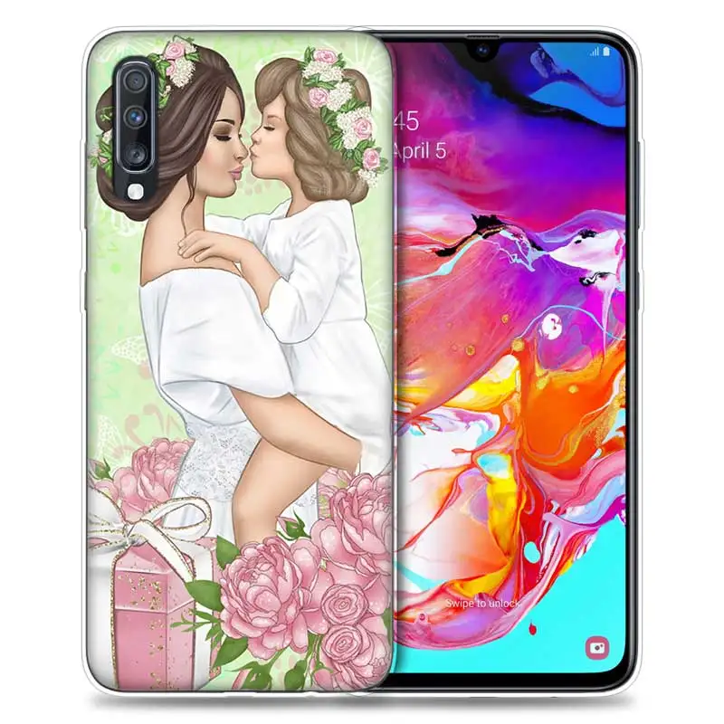 02 Для мам и детей, девочек queen чехол для samsung A50 A70 A20e A80 A60 A30 A20 A10 A8 A7 A6 плюс A9 мягкий Корпус чехол для телефона в виде ракушки - Цвет: 02