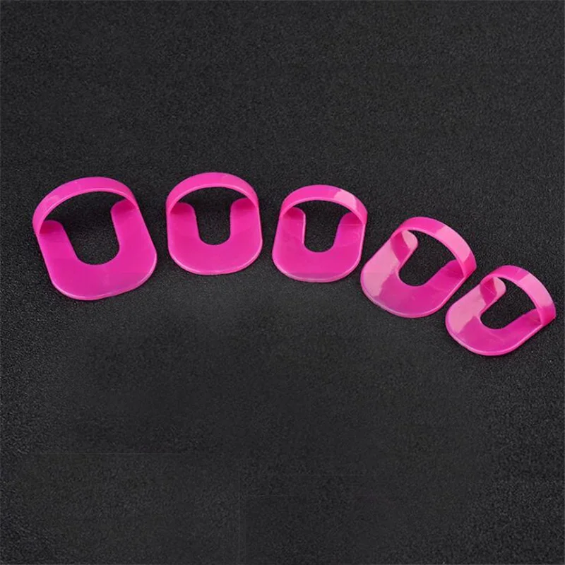 

Swagpick 26 Pcs/ set 10 Size Manicure Tool Nail Gel Model Clip Nail Polish Glue Overflow Prevention Tool Forms Nail Extension