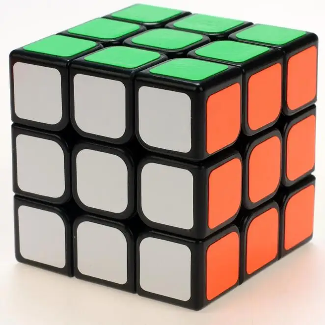 Newest Qiyi MoFangGe Qihang Speed Cube 3x3x3 Smooth Magic 57mm Black Sticker Puzzles Toys | Игрушки и хобби