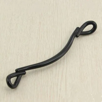 Ручки черные креативные для мебели 128 мм 5 дюймов|door pull|decorative handlewardrobe door handles |