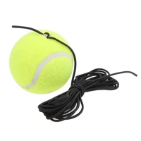 racquet sports portable tennis trainer replacement tennis ball with string rubber woolen training tennis ball new