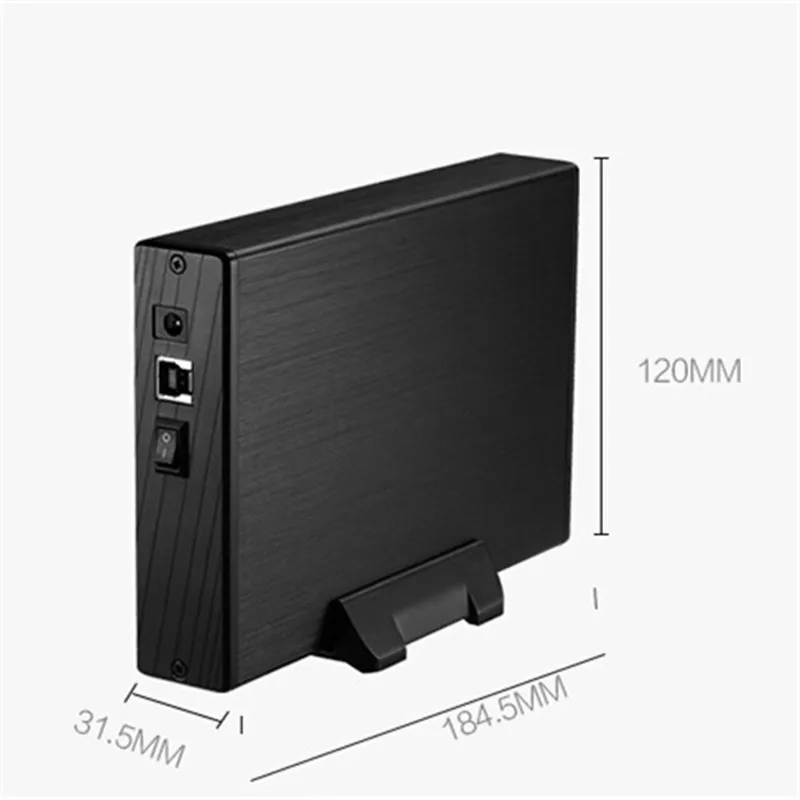 3 5 &quotдюйма SATA внешний жесткий диск USB3.0 HDD чехол для хранения макс до 4 ТБ