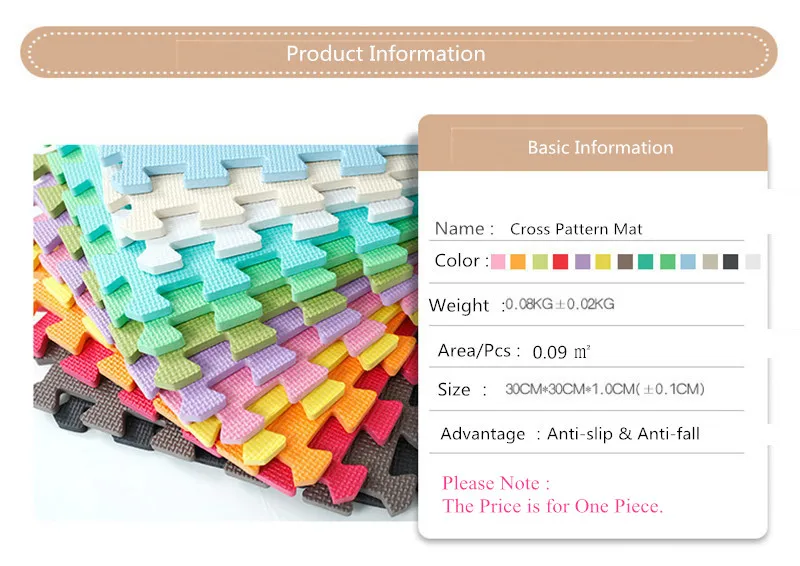 1PC 30X30cm Child Carpet EVA Foam Baby Play Mat Puzzles Alfombra Infanti Soft Floor Play Mat for Children Jigsaw Mats Baby gym