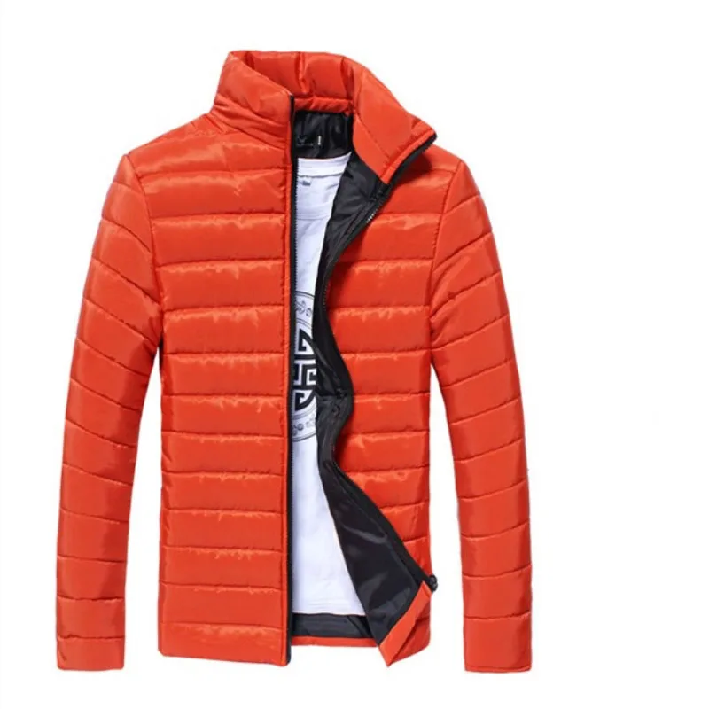 Мужская куртка парка однотонная теплая верхняя одежда на осень большие размеры