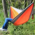 2018 гамак для кемпинга на открытом воздухе двойной гамак портативный легкий нейлоновый материал для отдыха на природе Путешествия подвеска удобный гамак