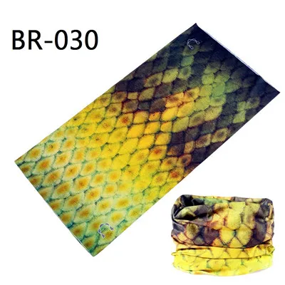 BR001-037, новейшая модель, бесшовная бандана для рыбалки, пешего туризма, велоспорта, волшебный шарф, много солнцезащитных шарфов для женщин и мужчин, маска бандана - Цвет: BR 030