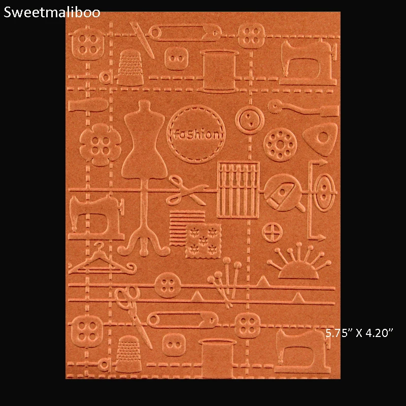 Швейная кнопка тиснение папка пластиковые DIY трафареты для скрапбукинга