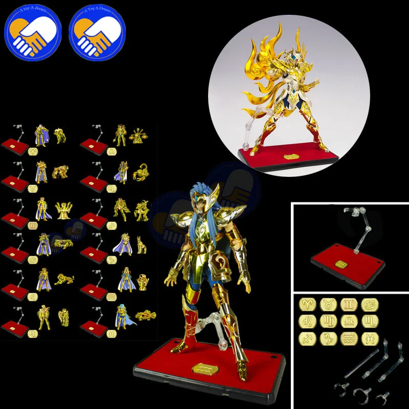 

Экшн-фигурка Saint Seiya, 1 шт., модель, подставка для души, кронштейн для души из золота, кронштейн для подставки, сценический робот Saint Seiya